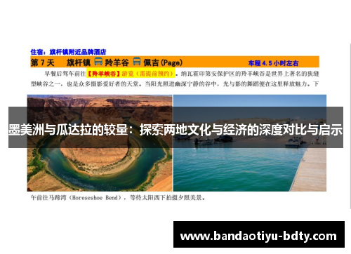 墨美洲与瓜达拉的较量：探索两地文化与经济的深度对比与启示